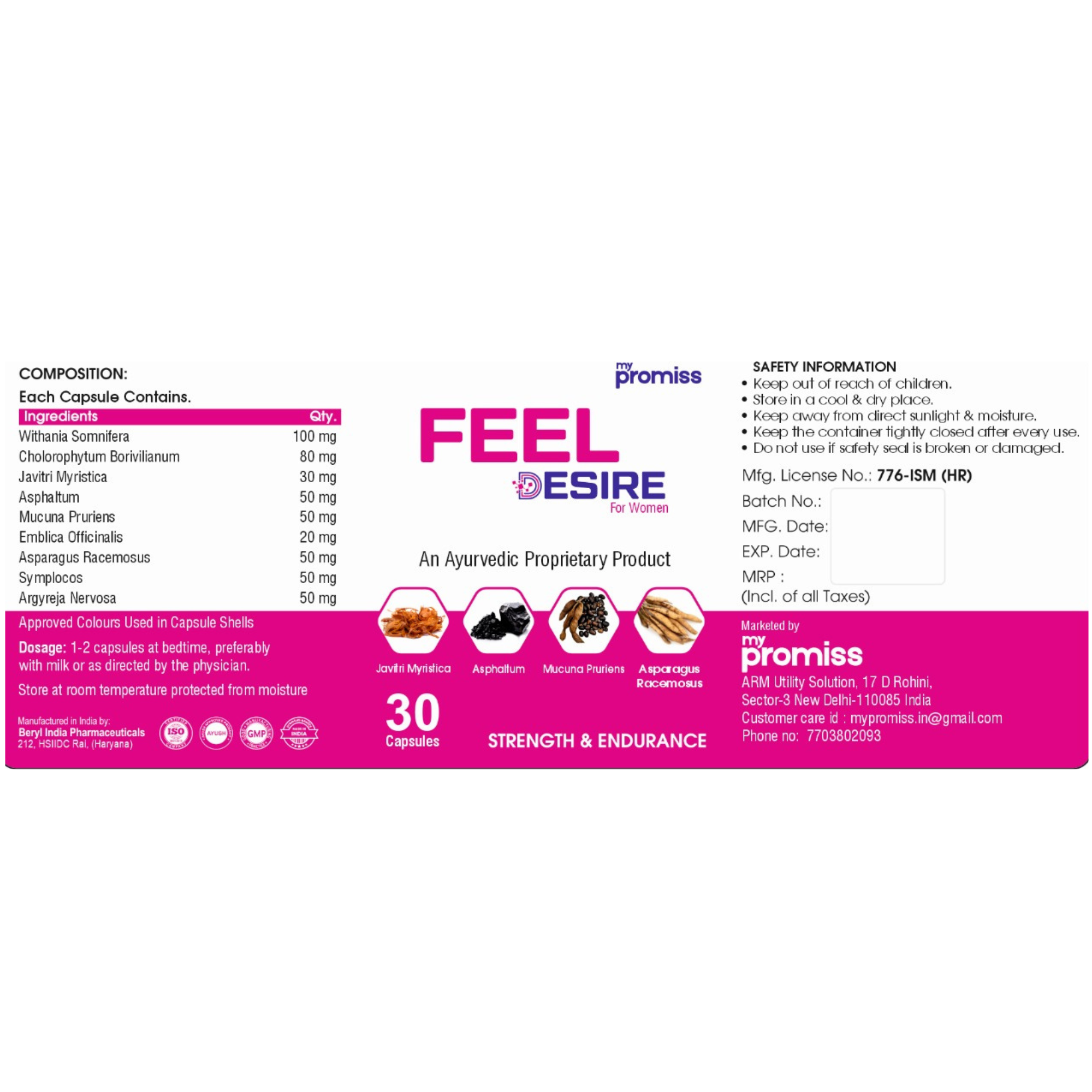 Feel Desire (For Her)